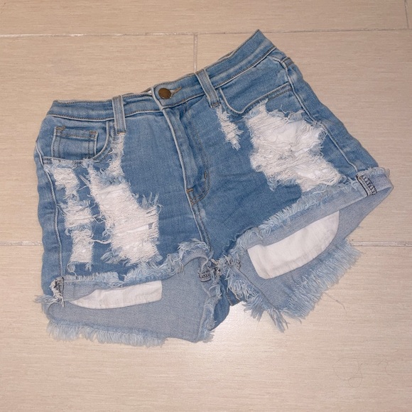 Vibrant Pants - Vibrant Jean Shorts